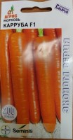 Морковь Карруба ЭКОНОМ: Цвет: https://sibsadsemena.ru/index.php/katalog/product/view/13/93499
Среднеранний гибрид моркови нантского типа. Корнеплод цилиндрический, длиной 18-21 см, диаметром 3-4 см, с очень гладкой поверхностью, внутренняя окраска оранжевая. Имеет отличный аромат и высокие вкусовые качества. Рекомендуется для употребления в свежем виде, переработки и хранения (4-5 месяцев). Фасовка 200шт