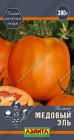 Томат Медовый Эль: Цвет: https://sibsadsemena.ru/index.php/katalog/product/view/582/92283
Овощи самых разных окрасок украшают любое застолье. Оранжевые – это настоящая бомба из витамина С и каротина, который в организме превращается в провитамин А. Добавляйте их в рацион питания и они укрепят ваш иммунитет. Оранжевый – цвет радости, оптимизма и здоровья! Необычный сорт с крупными и сладкими томатами. Первый урожай можно снимать на 115-120 день после всходов. В средней полосе для теплиц, в южных регионах для открытого грунта. Растения индетерминантные, высотой около 2 м. Первое соцветие закладывают уже над 6-7 листом, последующие – через 1-2 листа. Плоды массой 270-380 г, некоторые доходят до 500 г. Они изумительного вкуса, великолепны в салатах, подходят для переработки. Урожайность – 10-12 кг/м2. Фасовка 0,2г
