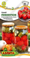 Томат Пикничок: Цвет: https://sibsadsemena.ru/index.php/katalog/product/view/20/92289
Один из самых вкусных томатов для консервации! Растения детерминантные, высотой 70-80 см. Плоды – глянцевые «сливки» – созревают в ультраранние сроки, начиная с 96-98 дня от всходов. Из выравненных по размеру (массой 70- 90 г), плотненьких, без пустот, помидорчиков получаются вкусные лечо, кетчуп, сок. Хорош томат и в засолке, не лопается. Только не забудьте поставить опоры под кусты: плодоношение очень обильное! За первые 10 дней растения в о/г дают от 1 до 4 кг плодов с 1 м2, а за весь сезон – до 8 кг/м2. Фасовка 0,2г