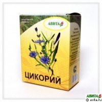 Цикорий корень 50 г "Авита" при колитах, диабете, подагры, при кожных заболеваниях: Цвет:   Описание: Профилактический чай травы цикория обыкновенного обладает: * мочегонным * желчегонным * антимикробным * противовоспалительным...
Трава цикория обыкновенного - 100%.