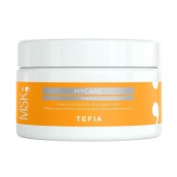 TEFIA Mycare Маска для интенсивного восстановления волос / Intensive Mask for Damaged Hair, 250 мл: Цвет: https://kristaller.pro/catalog/product/tefia_mycare_maska_dlya_intensivnogo_vosstanovleniya_volos_intensive_mask_for_damaged_hair_250_ml/
Штрих-код: 4630056060565
Артикул: 19917
Бренд: TEFIA
Срок годности (мес.): 24
Страна бренда: Италия
Страна изготовитель: Россия
Объем: 250 мл
Кол-во в упаковке: 1 шт.
Температурный режим: Хранение и транспортировка при t не ниже 0°C
Наличие: В наличии
Интенсивно питает и восстанавливает волосы. Кератиновый комплекс и церамиды борются со структурными повреждениями волос, реконструируя пористые участки и возвращая волосам силу и эластичность. Натуральные масла жожоба и авокадо обеспечивают дополнительное питание и увлажнение волос. Масло ягод годжи защищает поврежденные волосы от негативного воздействия внешней среды. Способ применения Нанести на подсушенные полотенцем волосы, выдержать 5-10 минут, тщательно смыть. Рекомендуемая частота использования 4-6 раз в месяц. Состав Aqua (water), cetearyl alcohol, behentrimonium chloride, myristyl alcohol, dimethicone, cera alba, behenamidopropyl dimethylamine, bis(c13-15 alkoxy) pg-amodimethicone, caprylic/capric triglyceride, cetrimonium chloride, lactic acid, simmondsia chinensis (jojoba) seed oil, persea gratissima (avocado) oil, lycium barbarum (goji) fruit extract, panthenol, sodium pca, hydrolyzed keratin, ceramide ng, phenoxyethanol, methylparaben, ethylparaben, propylparaben, parfum (fragrance), benzyl salicylate, acid red 52 (ci 45100), acid orange 7 (ci 15510).