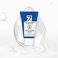 Очищающая пенка с гиалуроновой кислотой May Island 7 Days Secret 4D Hyaluronic Cleansing Foam 30ml: Цвет: https://www.kosmetichca.ru/product/ochishchayushchaya-penka-s-gialuronovoy-kislotoy-may-island-7-days-secret-4d-hyaluronic-cleansing-foam-30ml/
Очищающие пенки May Island 7 Days Secret деликатно очищают кожу от любых загрязнений, активно увлажняют и питают. Мягко воздействуют на кожу, не нарушая гидро-липидный баланс, не стягивая и не вызывая шелушений. Бережно удаляют излишки кожного себума, пыль, остатки косметики и другие загрязнения с поверхности кожи, оказывают заживляющее и восстанавливающее действие. Пенки содержат множество растительных экстрактов, оказывающих успокаивающее действие и подходят для ухода за чувствительной и реактивной кожи. Способствуют укреплению защитного барьера эпидермиса, снижают чувствительность к негативным внешним факторам, поддерживают водный баланс. 4D Hyaluronic Cleansing Foam активно увлажняет кожу и поддерживает оптимальный гидро-липидный баланс. Устраняет сухость и шелушения, защищает от вредоносного влияния жесткой проточной воды. Успокаивает и разглаживает кожу, делает ее гладкой и упругой. Способ применения: мягкими массажными движениями распределите пенку по влажной коже, помассируйте и смойте тёплой водой. Состав:Purified water, glycerin, stearic acid, lauric acid, potassium hydroxide, disodium cocoamphodiacetate, myristic acid, glyceryl stearate, sodium hyaluronate (10,001ppm), sodium hyaluronate crosspolymer (25,000ppb), Sodium Acetylated Hyaluronate (100ppb), Hydrolyzed Hyaluronic Acid (1,300ppb), sorbitanolivate, snail mucus filtrate, mulberry bark extract, hibiscus flower extract, tribasic extract , Green tea extract, Butylene glycol, Benzyl glycol, ethylhexyl glycerin, centella extract, Hojang root extract, golden extract, Spanish licorice root extract, Matricaria flower extract, Rosemary leaf extract, Allantoin, Tocopheryl acetate, 1,2-hexanediol, phenoxyethanol, fragrance, hydroxycitronelal, butylphenylmethylpropional, linalul Производитель: Южная Корея