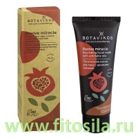 Маска для лица Питательная Revive miracle mask Функциональная серия 75 мл "Botavikos": Цвет: https://fitosila.ru/product/maska-dla-lica-pitatelnaa-revive-miracle-mask-funkcionalnaa-seria-75-ml-botavikos
Питательная маска с ценными маслами REVIVE MIRACLE.
Комплекс натуральных масел (аргана, бораго, жожоба, гранат) — питает кожу, нацелен на ревитализацию клеток, восстановление эпидермального барьера и подготовку к последующему уходу.
Витамины E и F — улучшают обмен веществ в тканях, уменьшают воспаления, обеспечивают лифтинг кожи уже на этапе очищения.
Экстракт облепихи — запускает мощный процесс восстановления, транспортирует полезные вещества в глубокие слои кожи.
Экстракт арники — облегчает состояние поврежденной кожи, запускает процесс регенерации.
Экстракт розмарина — возвращает коже тонус, успокаивает воспаленные участки.
Воск рисовых отрубей — успокаивает и смягчает кожу.
Пантенол — регенерирует, восстанавливает повреждения кожи.
Эфирные масла шалфея и литсеи кубебы — питают и активизируют процессы клеточной регенерации, тонизируют и восстанавливают баланс кожи, оказывают мощную антиоксидантную защиту.