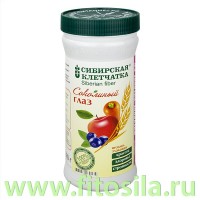 Сибирская клетчатка® "Соколиный глаз", 280 г: Цвет: https://fitosila.ru/product/sibirskaa-kletcatkar-sokolinyj-glaz-280-g
"Сибирская клетчатка соколиный глаз" рекомендуется как профилактическое и оздоровительное средство, необходимое для подавления аппетита и снижения массы тела, очистки кишечника от шлаков и токсинов, нормализации работы желудочно-кишечного тракта, снижения уровня холестерина в крови, улучшения общего самочувствия, повышения сопротивляемости организма к болезням, восстановление остроты зрения.