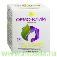 Фемо-Клим - БАД, № 120 таблеток х 505 мг: Цвет: https://fitosila.ru/product/femo-klim-tab-no120h-505-mg-bad
Фемо-Клим - натуральное негормональное средство для облегчения климактерических симптомов.