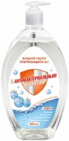 БИГ Мыло жидкое Ультразащита 3 в1 с антибактериальным эффектом (500мл). 8 /54562: Цвет: https://www.brigplus.ru/catalog/katalog_po_proizvoditelyam/big_klever/big_mylo_zhidkoe_ultrazashchita_3_v1_s_antibakterialnym_effektom_500ml_8_54562/
Способ применения: Используется в готовом виде. Нанести небольшое количество жидкого мыла на влажную кожу, растереть до образования пены, затем смыть водой.
Жидкое мыло "Ультразащита 3в1" с антибактериальным эффектом содержит салициловую кислоту - антисептик способствует уменьшению салоотделения, ускоряет процесс отшелушивания ороговевших клеток, обладает противовоспалительными свойствами. В составе также есть Д-пантенол - обладает заживляющим действием, успокаивает кожу. Глицерин увлажняет и смягчает кожу рук. Подходит для сухой и чувствительной кожи. Не содержит красители, парабены, силиконовые масла, SLS!