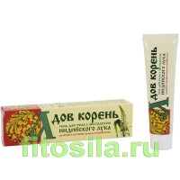 Адов корень с экстрактом индийского лука гель для тела, 50 г: Цвет: https://fitosila.ru/product/adov-koren-s-ekstraktom-indijskogo-luka-gel-dla-tela-50-g
Гель "Адов корень" содержит экстракт индийского лука "Адова корня". Свое название это растение получило за быстрое лечебное действие, часто сопровождаемое значительное жжением. Он издавна применяется в народе как эффективное средство при заболеваниях опорно-двигательного аппарата, невралгии, снятия мышечных и других болей. 
Благодаря присутствию в составе растения алкалоидов и фитонцидов гель оказывает мощное обезболивающее и противовоспалительное действие, предотвращает отложение солей, активирует кальциево-фосфорный обмен.
Для стимулирования процесса регенерации мышечных, костно-хрящевых и суставных тканей в состав геля введен глюкозамино-хондроитиновый комплекс.