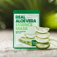 Тканевая маска для лица с экстрактом алоэ FarmStay Real Aloe Vera Essence Mask: Цвет: https://www.kosmetichca.ru/product/tkanevaya-maska-dlya-litsa-s-ekstraktom-aloe-farmstay-real-aloe-vera-essence-mask/
FARM STAY REAL ALOE VERA ESSENCE MASK. Побалуйте вашу кожу, подарите ей заботу с маской на основе Алоэ вера. Глубоко увлажняет, интенсивно питает, обеспечит коже сияние, молодость и улучшит внешний вид в целом. Избавит от сухости, смягчит и восстановит после тяжелого дня. имеет успокаивающее действие. Применение: После очищения и тонизирования, наложите маску на лицо, плотно прижав со всех сторон, оставьте на 15-20 мин. Остатки эссенции вбейте похлопывающими движениями до максимального впитывания.