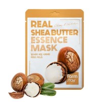 Тканевая маска для лица с экстрактом масла ши Farm Stay Real Shea Butter Essence Mask: Цвет: https://www.kosmetichca.ru/product/tkanevaya-maska-dlya-litsa-s-ekstraktom-masla-shi-farm-stay-real-shea-butter-essence-mask/
Маска содержит масло ши. Основные свойства маски это питание и увлажнение. Масло ши богато различными питательными веществами, которые помогают коже выглядеть свежо и ярко. - способствует устранению шелушений и раздражений, которые возникают в связи с обезвоживанием; - делает кожу более гладкой и нежной; - защищает от преждевременного увядания; - выравнивает и оздоравливает тон. Тканевая маска содержит большое количество активной эссенции, которая после высыхания на коже не оставляет липкость и тяжесть. Как применять? Очистить кожу средствами по типу кожи. Нанести на чистую кожу лица и оставить на 15-20 минут. Снять маску и помассировать кожу до полного впитывания эссенции. Для лучшего эффекта использовать 1-3 раза в неделю. Состав: Вода, глицерин, дипропиленгликоль, 1,2-гександиол, полиглицерил-10 лаурат, диэтилгексилсульфосукцинат, ксантановая камедь, гиалуронат натрия, хлорфенезин, альгиновая кислота, гидроксиэтилцеллюлоза, бутиленгликоль (экстракт авипадо-гликоли) Глицирризат, Аромат.