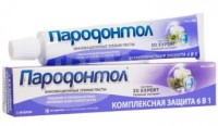 СВОБОДА Зуб.паста "Пародонтол"(63г). Компл.Защита 6 в1 в лам.тубе в футл.32 /арт-1115454/: Цвет: https://www.brigplus.ru/catalog/katalog_po_proizvoditelyam/svoboda_rossiya/svoboda_zub_pasta_parodontol_63g_kompl_zashchita_6_v1_v_lam_tube_v_futl_32_art_1115454/
Предназначена для решения и профилактики проблем всей полости рта.

Эффективная защита от кариеса
Укрепление зубной эмали
Забота о здоровье десен
Уменьшение образования зубного налета
Тщательное очищение полости рта
Свежее дыхание
Активный фтор эффективно предупреждает кариес, укрепляет зубную эмаль, обеспечивает защиту от «сахарных кислот».

Лактат цинка и цитрат натрия – способствует уменьшению образования зубного налета.

Хвойный экстракт – способствует питанию и укреплению десен, заботится о здоровье тканей полости рта.

Cистема 3D Expert – приятно освежает дыхание и заботится о чистоте зубов в самых труднодоступных местах.
63 гр
Использовать для чистки полости рта.
Вода, глицерин, диоксид кремния, лаурилсульфат натрия, цитрат натрия, натрий карбоксиметилцеллюлоза, отдушка, лактат цинка, экстракт хвои, фторид натрия, натрия сахарин, диоксид титана, натрий метилпарабен.