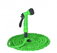 Гибкий шланг Magic Hose 30м зеленый: Цвет: https://www.kosmetichca.ru/product/gibkiy-shlang-magic-hose-30m-zelenyy/
Главным преимуществом этого шланга является лёгкость и компактность. Благодаря Magic Hose уход за дачей, садом или огородом будет приятным и быстрым. Шланг увеличивается только при подаче воды, а при отключении становится коротким и удобным, практически не занимая места. Специальная конструкция позволяет шлангу увеличиваться под напором воды в 3 раза! При этом создаётся мощнейшее распыление, которое поможет вам максимально быстро и эффективно полить цветы или помыть машину.