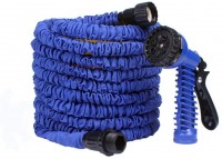 Гибкий шланг Magic Hose 60м синий: Цвет: https://www.kosmetichca.ru/product/gibkiy-shlang-magic-hose-60m-siniy/
Главным преимуществом этого шланга является лёгкость и компактность. Благодаря Magic Hose уход за дачей, садом или огородом будет приятным и быстрым. Шланг увеличивается только при подаче воды, а при отключении становится коротким и удобным, практически не занимая места. Специальная конструкция позволяет шлангу увеличиваться под напором воды в 3 раза! При этом создаётся мощнейшее распыление, которое поможет вам максимально быстро и эффективно полить цветы или помыть машину.