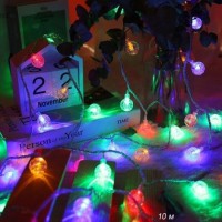 Гирлянда светодиодная Хрустальные шарики 10 м, 100 LED 8 режимов / L105 /уп 50/ разноцветный: Цвет: https://galeontrade.ru/catalog/elektrotovary_i_osveshchenie/girlyandy/25078/
