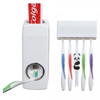 Дозатор для зубной пасты Toothpaste Dispenser: Цвет: https://www.kosmetichca.ru/product/dozator-dlya-zubnoy-pasty-toothpaste-dispenser/
Автоматический дозатор для зубной пасты Toothpaste dispenser Жизнь состоит из мелочей — утверждается в известной поговорке. И это во многом верно, ведь часто именно от того, что кажется нам мелочами, зависит настроение. Для того, чтобы день был удачным, желательно встать, что называется, «с той ноги», а дальше, путь наш лежит в страну мыльных чудес — в ванную, где изо дня в день в сонном настроении мы производим простые гигиенические процедуры. Например, чистим зубы. Дело это привычное и весьма скучное. Что только ни изобрели уже для того, чтобы помочь людям взбодриться — и суперщётки, которые могут чистить в труднодоступных местах, и вращающиеся насадки к ним, и вибрирующие щетинки! А о зубной пасте почему-то забыли. И вот, появилось устройство, которое, ни много, ни мало — намазывает зубную пасту на щётку! Гарнитура для ванной комнаты (держатель для щеток и пасты) Приспособление явно инновационное — ведь до сей поры, зубную пасту все намазывали на щётку вручную, «на глазок». Можно немного сэкономить время — если воспользоваться этой гарнитурой. Просто вставляете щётку в дозатор — и паста сама накладывается на неё. Такая гарнитура для ванной может быть в двух цветовых вариантах — белом и вишнёвом. Несомненно, есть люди, которым придётся по душе столь заботливое приспособление: и нужное колчество пасты само выдавит, и щётки подержит. Посмотрите, сколько зубных щёток помещается в этот держатель — тут места хватит для всей семьи! Попробуйте это инновационное решение - автоматический вакуумный дозатор зубной пасты Нет больше борьбы с тюбиком зубной пастой утром Нет больше суеты и уговоров вашего ребенка, чтобы почистить его / ее зубы Отверстия для вставки тюбика из пищевого силикона При использовании вставьте тюбик зубной пасты в отверстие Когда зубная паста кончится просто поменяйте тюбик Довольно простой и аккуратный, экономичный и уменьшает расход пасты Можно наклеить на стену ванной комнаты или на зеркало (двухсторонний скотч в комплекте) Поставляется в комплекте с держателем зубных щеток для подвешивания 5 зубных щеток