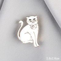 Брошь Кошка / GM273-37 /уп 12/: Цвет: https://galeontrade.ru/catalog/bizhuteriya/broshi/105131/
Код: 686022; Материал: Металл; Прямые поставки?Товары поставляемые напрямую от производителя: Да