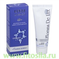 Крем для лица "Сияние кожи "40+", 75 мл, т. з. "Florans De Lux": Цвет: https://fitosila.ru/product/krem-dla-lica-sianie-kozi-40-75-ml-t-z-florans-de-lux
Крем "Сияние кожи"40 эффективно борется с возрастными признаками, улучшает рельеф кожи, питает и увлажняет ее.