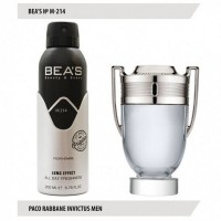 M 214 ДЕЗОДОРАНТ BEAS PACO RABBANE INVICTUS 200ML: Цвет: http://parfume-optom.ru/m-214-dezodorant-beas-paco-rabbane-invictus-200ml
