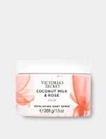 Скраб для тела Victoria's Secret Coconut Milk & Rose 368g: Цвет: https://www.kosmetichca.ru/product/skrab-dlya-tela-victoria-s-secret-coconut-milk-rose-368g/
Скраб розовый с экстрактом кокосового мола и розы.Подходит для ежедневного использованияЛайфхак по применению:Необходимо очищающий скраб нанести на кожу и мягко помассировать, для полной пропитки кожи - чтобы активировать нежное пенообразующее действие. Через 10-15 минуток смойте пенку и вы получите чистую, безупречно гладкую кожу.