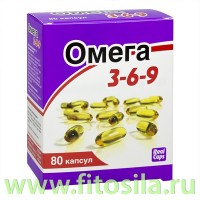 Омега 3-6-9, БАД, № 80 капсул х 1,6 г: Цвет: https://fitosila.ru/product/omega-3-6-9-bad-no-80-kaps-h-16-g
БАД «Омега 3-6-9» — сбалансированный комплекс жирных кислот для помощи в оптимизации обменных процессов организма.
