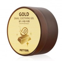 Гель для лица и тела PRETTYSKIN Gold Snail Soothing Gel 300 ml: Цвет: https://www.kosmetichca.ru/product/gel-dlya-litsa-i-tela-prettyskin-gold-snail-soothing-gel-300-ml/
Мультифункциональный гель для лица и тела с муцином улитки и золотом Prettyskin Gold Snail Soothing Gel обладает успокаивающим, увлажняющим и охлаждающим действием. Гель Pretty skin Gold Snail Soothing Gel мгновенно напитывает кожу влагой, повышает плотность и упругость кожи, а также снимает покраснения и раздражения. Основу геля составляет муцин улитки, богатый пептидами и полисахаридами, которые способствуют выработке коллагена и эластина, так необходимых для эластичной, упругой, гладкой кожи. Муцин улитки ускоряет регенерацию кожи, препятствует рубцеванию, предупреждая формирование шрамов, а также эффективно осветляет пигментные пятна. Коллоидное золото в составе геля доставляет питательные вещества и кислород к поврежденным клеткам, что помогает ускорить процесс обновления, тем самым уменьшая признаки старения. Кроме того, золото усиливает эффективность других ингредиентов. Нелипкая текстура геля сразу же впитывается, дарит коже свежесть и комфорт Состав Очищенная вода, глицерин, фильтрат слизи улитки (40000ppm), бутиленгликоль, полисорбат-80, экстракт листьев алоэ вера, 1,2-гександиол, бетаин, карбомер, трометамин, экстракт черного чая, экстракт цветков ромашки марокканской (Ormenis Mixta), березовый сок, экстракт календулы лекарственной, экстракт плодов огурца, гиалуроновая кислота, феноксиэтанол, аллантоин, золото (1ppm), ароматизатор Способ применения Нанесите гель на необходимый участок тела и втирайте до полного впитывания. На поврежденные участки тела нанесите гель второй раз толстым слоем и подождите, пока не впитается.