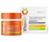 Белита-М NanoVitamin C Трансдермальный крем для лица дневной (50г): Цвет: https://www.brigplus.ru/catalog/katalog_po_proizvoditelyam/bielita_belita/belita_m_nanovitamin_c_transdermalnyy_krem_dlya_litsa_dnevnoy_50g/
Способ применения: Утром нанесите небольшое количество крема на очищенную кожу лица, оставьте до полного впитывания.
Крем с насыщенной текстурой обеспечивает сбалансированный уход и защиту в течение дня. Прекрасно подходит для нанесения перед средствами с SPF для усиления их защитного действия. Для всех типов кожи, в том числе и для чувствительной. Максимальная защита клеток кожи от факторов оксидативного стресса.