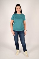 Женская футболка 53221 (Бирюзовый): Цвет: https://sekret-ekonom.ru/kofty-tolstovki-zhenskie/215889
ЦВЕТ: Бирюзовый
СОСТАВ: 100% хлопок
Ткань: Кулирка
Размеры: 44; 46; 48
