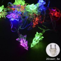 Гирлянда светодиодная 3 м 20 LED Елочки / GT605 /уп 100/: Цвет: https://galeontrade.ru/catalog/elektrotovary_i_osveshchenie/girlyandy/21621/
