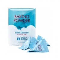 ОРИГИНАЛ!!!! Скраб для лица ETUDE HOUSE BAKING POWDER CRUNCH PORE SCRUB, 7гр*24: Цвет: https://www.kosmetichca.ru/product/original-skrab-dlya-litsa-etude-house-baking-powder-crunch-pore-scrub-7gr24/
Скраб для глубокой очистки кожи лица. Умывания не всегда бывает достаточно для очищения кожи; в порах скапливается пыль, смешивается там с кожным салом и образует благоприятную среду для расселения и развития бактерий. Это воспаляет кожу и является предпосылкой для возникновения акне. Для очистки пор требуется сильное средство с пилинговым эффектом. Скраб очищает поры кожи, сужает их, нормализует выработку кожного сала и устраняет чёрные точки. Фруктовые кислоты в составе скраба отшелушивают ороговевшие чешуйки кожи, стимулируя рост новых клеток. После пилинга кожа становится более гладкой. Экстракт мяты успокаивает и тонизирует кожу, придавая ей свежесть и приятный аромат. Оливковое масло в составе скраба смягчает кожу и питает её витамином Е, необходимым для здоровья и блеска Вашей кожи. Скраб упакован в пакетики, что позволяет точно определять объём средства для разового использования и хранить остальной скраб в герметичной упаковке. Кроме того, его удобно брать с собой в дорогу, что позволит не прерывать уход за лицом в любых условиях. Скраб — сильнодействующее средство, и применять его следует не чаще 1-2 раз в неделю. Применение: нанести небольшое количество средства на влажную кожу лица, распределить массирующими движениями. Особое внимание уделить Т-зоне. Смыть тёплой водой. Завершающим этапом использовать уходовый крем. Производитель: «Etude Corporation» Южная Корея. 100, CHEONGGYECHEON-RO, JUNG-GU, SEOUL. Обьем-24 порции по 7 грамм