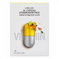 Lebelage Тканевая маска с витаминами / Dr. Capsule Vitamin Mask Pack, 25 мл: Цвет: https://kristaller.pro/catalog/product/lebelage_tkanevaya_maska_s_vitaminami_dr_capsule_vitamin_mask_pack_25_ml/
Артикул: 22669
Бренд: Lebelage
Бренд-код: 1522
Срок годности (мес.): 36
Страна бренда: Южная Корея
Страна изготовитель: Южная Корея
Объем: 25 мл
Кол-во в упаковке: 1 шт.
Наличие: В наличии
Активные ингредиенты: с витаминами
Lebelage Dr. Capsule Vitamin Mask Pack - тканевая маска поможет в кратчайшие сроки вернуть коже гладкость, повысить её тонус, а также освежить её. Продукт является прекрасным экспресс-вариантом по уходу за эпидермисом перед предстоящим важным событием, когда нужно мгновенно устранить признаки усталости и улучшить внешний вид кожного покрова. Тканевая маска обильно пропитана сывороткой, которая при контакте с кожным покровом, проникает в глубокие слои эпидермиса, где активные компоненты начинают благотворное воздействие. Маска для лица прекрасно тонизирует кожный покров, повышает его упругость и эластичность, интенсивно увлажняет и предотвращает появление сухости и шелушений. Экстракт лимона – ценный источник витамина С. Он способствует глубокому очищению эпидермиса от ороговевших частиц, оказывает мощное антибактериальное воздействие, ускоряет заживление ранок и небольших повреждений кожи, стимулирует процессы регенерации эпидермиса. Лимон обладает осветляющими свойствами, он подавляет выработку меланина и эффективно борется с пигментными пятнами, выравнивает тон лица, матирует, а также сужает поры. После применения маски личико выглядит чистым, свежим и отдохнувшим, обретает ухоженный сияющий вид. Маска, содержит витамины, которые помогают осветлить кожу. Ткань маски изготовлена из целлюлозной ткани, хорошо прилипает к коже, благодаря чему увлажняет все участки на лице. Содержит много эссенции, поэтому можно наносить не только на лицо, но и на шею, руки и ноги. Маска двойного действия для разглаживания морщин и отбеливания кожи. Способ применения: Тщательно вымойте лицо и высушите Выньте и разверните лист маски и нанесите его на лицо. Носите маску 20-25 минут и медленно снимите ее с краев. Дайте раствору эссенции, оставшемуся на коже после снятия маски, впитаться, похлопывая кожу. Состав: Water, Glycerin, Niacinamide, Propylene Glycol, Hippophae Rhamnoides Fruit Extract(100 Oppm), Hydroxyethylcellulose, Allantoin. Butylene Glycol, 1,2-Hexanediol. PEG-60 Hydrogenated Cas tor Oil, Phenoxyethanal, Carbomer. Triethanolamine, Fragrance, Adenosine, Disodium EDTA, Limonene