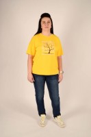 Женская футболка 53219 (Охра): Цвет: https://sekret-ekonom.ru/kofty-tolstovki-zhenskie/215884
ЦВЕТ: Охра
СОСТАВ: 100% хлопок
Ткань: Кулирка
Размеры: 44; 46; 48; 50; 52
