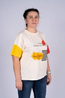 Женская футболка 53218 (Молочный): Цвет: https://sekret-ekonom.ru/kofty-tolstovki-zhenskie/215869
ЦВЕТ: Молочный
СОСТАВ: 100% хлопок
Ткань: Кулирка
Размеры: 46; 48; 52

