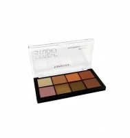 Тени для век TOOMFODE Makeup Studio 8 Color Eyeshadow Palette: Цвет: https://www.kosmetichca.ru/product/teni-dlya-vek-toomfode-makeup-studio-8-color-eyeshadow-palette/
В палетке 8 насыщенных цветов с матовыми, блестящими и металлическими финишами.Каждый оттенок легко наносится и растушёвывается.