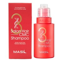 Masil Шампунь для волос восстанавливающий с аминокислотами / 3 Salon Hair CMC Shampoo, 50 мл: Цвет: https://kristaller.pro/catalog/product/masil_shampun_dlya_volos_vosstanavlivayushchiy_s_aminokislotami_3_salon_hair_cmc_shampoo_50_ml/
Штрих-код: 8809744061429
Артикул: 23154
Бренд: Masil
Срок годности (мес.): 36
Страна бренда: Южная Корея
Страна изготовитель: Южная Корея
Объем: 50 мл
Для кого (пол): Девушке
Бренд-код: 1429
Интенсивный восстанавливающий шампунь Masil 3 Salon Hair CMC Shampoo рекомендован в качестве дополнительного уходового средства за тонкими, повреждёнными волосами. Несмотря обилие ухаживающих компонентов, средство никак не влияет на скорость загрязнения волос, не скрадывает объём и не утяжеляет. Шампунь оказывает разглаживающее воздействие. Данный эффект обеспечивает лёгкое расчёсывание и делает волосы более податливыми для укладки. Средство подходит для ежедневного использования. Активные компоненты Пантенол и масло макадамии в составе формулы обеспечивают локонам потрясающую мягкость. Напитывая волосы влагой снаружи и изнутри, вместе они дарят им упругость и здоровый блеск. Локоны становятся живыми и ухоженными. Кератин и пшеничный протеин заполняют пустоты, возникшие на поверхности волоса из-за окрашивания, горячих приборов или механического воздействия. Восстанавливая его целостность, протеины делают волос плотным и гладким. Сечение становится менее заметным, а риск ломкости волос значительно снижается. Аминокислоты , обладающие выраженными увлажняющими свойствам, делают волосы напитанными и не дают им "пушиться". Способ применения Необходимое количество средства нанесите на влажные волосы, вспеньте, слегка массируя кожу головы. Тщательно промойте тёплой водой. Состав Water, Ammonium Lauryl Sulfate, PEG-8, Ammonium Laureth Sulfate, Glycerin, Urea, Cocamidopropyl betaine, Disodium laureth sulfosuccinate, Cocamide MEA, Propylene Glycol, Fragrance, Sodium benzoate, Betaine, Sodium Chloride, Guar Hydroxyprop- yltrimonium Chloride, Menthol, Salicylic acid, Panthenol, Phenoxyethanol, Citric Acid, Butylene Glycol, Allantoin, Disodium EDTA, Hydrolyzed Collagen, Macadamia Ternifolia Seed Oil, Gelatin, Hydrogenated Lecithin, Hydrolyzed Keratin, Vitis Vinifera (Grape) Seed Oil, Avena Sativa (Oat) Kernel Extract, Glycine, 1,2-Hexanediol, Serine, Glutamic Acid, Hydrolyzed Conm Protein, Hydrolyzed Soy Protein, Hydrolyzed Wheat Protein, Aspartic Acid, Leucine, Ceramide 3, Alanine, Lysine, Arginine, Tyrosine, Phenylalanine, Proline, Threonine, Valine, Isoleucine, Ceramide 1, Histidine, Cysteine, Methionine, Ceramide 2, Ceramide 4, Ceramide 6 (ll).