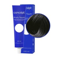 Concept Profy Touch 1.0 Профессиональный крем-краситель для волос, черный, 100 мл: Цвет: https://kristaller.pro/catalog/product/concept_profy_touch_1_0_professionalnyy_krem_krasitel_dlya_volos_chernyy_100_ml/
Concept Profy Touch Permanent Color Cream 1.0 Black (Чёрный), 100 мл Крем-краска предназначена для стойкого окрашивания волос. При её совместном использовании со специальными профессиональными микстонами и корректорами можно создавать любые по насыщенности и интенсивности оттенки. Входящий в состав уникальный комплекс ViPL на основе кедрового масла, витамина C, хитозана и глюкозы гарантирует бережный уход, придает прядям ухоженный вид и здоровый блеск. Profy Touch - это простой и предсказуемый перманентный краситель, мягкий и безопасный для волос: Низкий % аммиака в сочетании с U-Sonic ColorSystem гарантируют щадящее окрашивание, блеск и стойкость цвета до 6 недель. Формула комплекса масел работает на уровне структуры кортекса, способствуя удержанию влаги, и заполнению пор. Масла, входящие в основу, улучшают пластичность смеси, обеспечивая равномерность распределения пигмента, яркость и насыщенность цвета, блеск волос. №1 в рейтинге по цене за тубу 100 мл и смесь (среди красителей 1:1) Для работы с сединой особой сложности (интенсивность до 100%, включая стекловидную) в палитре представлены 5 тонов интенсивной линии для седины Х.00. Ряд Х.00, не требуют дополнения другими тонами для получения корректного результата Выбор базовых и коммерческих тонов палитры. Смешивание: 1:1 (1 часть ProfyTouch + 1 часть крем-оксиданта) Тонирование: 20 мин Окрашивание: 30-40 мин Способ применения Смешать в неметаллической емкости краску и оксидант в нужной пропорции. Нанести на сухие чистые волосы, выдержать окрашивающую смесь в течение рекомендованного времени. Внимание! Оксид приобретается отдельно! Состав Aqua, Cetearyl Alcohol/Sodium C12-18 Alkyl Sulfate, Cetearyl Alcohol, Propylene Glycol, Cedrus Atlantica Bark Oil, Sodium Laureth Sulfate, Ammonium Hydroxide, Ethoxydiglycol, Triethanolamine, Sodium Erythorbate, Sodium Metasilicate, Sodium Sulfite, Chitosan, Hydroxyethylсellulose, Parfum, Hexyl Cinnamal, Linalool, May contain [+/-: Ammonium Carbonate, Ceteareth-23, Сhicken oil (and) Cera Alba (Beeswax), p-Phenylenediamine, p-Аminophenol, Toluene-2,5-Diamine Sulfate, 1-Hydroxyethyl 4,5-Diamino Pyrazole Sulfate, 2-Chloro-p-Phenylenediamine Sulfate, P-Methylaminophenol Sulfate, 4-Amino-2-Hydroxytoluene, N,N-Bis(2-Hydroxyethyl)-p-Phenylenediamine Sulfate, 4-Chlororesorcinol, m-Aminophenol, 2-Amino-4-Hydroxyethylaminoanisole Sulfate, 2-Amino-6-Chloro-4-Nitrophenol, 2-Methyl-5-Hydroxyethylaminophenol, 5-Amino-6-Chloro-o-Cresol, 2,6-diaminopyridine, 2-Methylresorcinol, 4-Amino-3-Nitrophenol, Phenyl Methyl Pyrazolone,1-Naphthol, Disperse Violet 1, HC Blue 2, HC Red 3, HC Yellow No 2].