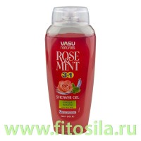 Гель для душа Роза и Мята (Vasu Shower Gel – Rose & Mint) 250мл Trichup: Цвет: https://fitosila.ru/product/gel-dla-dusa-roza-i-mata-vasu-shower-gel-rose-mint-250ml-trichup
Гель для душа 3 в 1 Роза Мята Васу (Shower Gel Rose Mint Vasu Naturals) - открой для себя потрясающий аромат свежих лепестков розы с мятой в этом нежном геле для душа. Его шелковистая густая пена обволакивает каждую пору тела, делая кожу более гладкой, не пересушивая ее. Сделайте принятие душа моментом блаженства.
Гель для душа Роза Мята Васу (Shower Gel Rose Mint Vasu) легко пенится и деликатно очищает кожу. Благодаря высокому содержанию масел отлично питает и увлажняет тело.