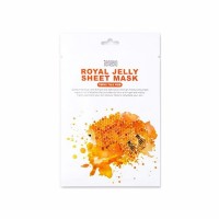 Тканевая маска для лица Tenzero Royal Jelly Sheet Mask: Цвет: https://www.kosmetichca.ru/product/tkanevaya-maska-dlya-litsa-tenzero-royal-jelly-sheet-mask/
Tenzero Royal Jelly Sheet Mask - Маска предназначена для глубокого питания и увлажнения сухой и усталой кожи, делая ее гладкой и упругой. Маточное молочко является богатым источником белков и незаменимых аминокислот, жирных кислот и сахаров. Способ применения: Нанесите тканевую маску на очищенную кожу лица и оставьте на 20-30 минут, затем снимите, и дайте впитаться остаткам эссенции.