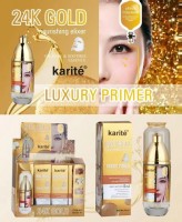 Основа под макияж Karite 24K Gold Luxury Primer 45мл: Цвет: https://www.kosmetichca.ru/product/osnova-pod-makiyazh-karite-24k-gold-luxury-primer-45ml/
Праймер - основа под макияж для лица Karite 24K Gold Luxury Primer 45мл. Праймер для лица выравнивает рельеф кожи, минимизирует поры и скрывает несовершенство кожи, делая ее безупречной, гладкой, нежной. Праймер для лица имеет гелевую структуру, обладающую легким матирующим эффектом. Основа под макияж может использоваться как база под тональный крем и как самостоятельный продукт. Праймер для лица под макияж прозрачного цвета. Моделирующий / Маскирующий / Матирующий / Выравнивающий / Для гладкости