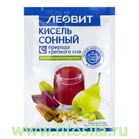 Кисель "Сонный", 20 г, пакет: Цвет: https://fitosila.ru/product/kisel-sonnyj-20-g-paket
Незаменим при нарушениях сна, благодаря успокаивающим свойствам пустырника, мелиссы, хмеля, брома и ромашки, которая усиливает комплексное действие компонентов киселя. Корица и овес участвуют в регуляции настроения, что важно для хорошего сна.