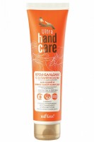 Белита Ultra Hand Care Крем-бальзам с D-пантенолом д/сухой и очень сухой кожи рук (100мл).20: Цвет: https://www.brigplus.ru/catalog/katalog_po_proizvoditelyam/bielita_belita/belita_ultra_hand_care_krem_balzam_s_d_pantenolom_d_sukhoy_i_ochen_sukhoy_kozhi_ruk_100ml_20/
Настоящее спасение для сухой и очень сухой кожи рук, склонной к раздражениям и  появлению микротрещин. D-пантенол интенсивно увлажняет и смягчает кожу, обладает восстанавливающим и успокаивающим действием. Масла ши и арганы питают и успокаивают кожу, способствуют ее заживлению и регенерации, уменьшают проявления воспалений и раздражений. Ланолин способствует восстановлению липидного слоя сухой и потрескавшейся кожи рук,  улучшает ее эластичность и увлажненность.
100 мл
нанесите крем-бальзам на чистую кожу рук легкими массирующими движениями до полного впитывания.
вода, цетеариловый спирт, этилгексилизононаноат, ланолин, изопропилпальмитат, дивинилдиметикон / диметикон сополимер, C12-13 парет-23, C12-13 парет-3, цетеарет-25, экстракт Melissa Officinalis (мелиссы), воск пивной дробины, экстракт масла Butyrospermum Parkii (ши), масло косточек Argania Spinosa (арганы), цетеарет-6, стеариловый спирт, феноксиэтанол, метилпарабен, этилпарабен, пропилпарабен, пантенол, сополимер винилпирролидона и акрилоилдиметилтаурата аммония, бетаин, парфюмерная композиция, 2-бром-2-нитропропан-1,3-диол,  цитронеллол, гераниол, гексилциннамаль