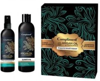 Ж набор "Compliment" Argan Oil & Ceramides №1243 (Шампунь + Спрей д/волос).10 /647544/: Цвет: https://www.brigplus.ru/catalog/katalog_po_proizvoditelyam/nabory_kosmetiki_parfyumerii_i_dr/zh_nabor_compliment_argan_oil_ceramides_1243_shampun_sprey_d_volos_10_647544/
Способ применения: 1. Нанести небольшое количество шампуня на влажные волосы, мягко помассировать до образования густой пены, затем тщательно смыть. 2. Нанести спрей по всей длине волос от корней до кончиков на чистые сухие волосы. Не смывать. Для наилучшего результата используйте ежедневно.
В состав женского подарочного набора входит шампунь для волос и спрей-восстановление. 1. Шампунь для сухих и ослабленных волос 250мл Комплекс Керамидов восстанавливает поврежденные волосы, наполняя их сиянием, эластичностью и упругостью. Аргановое масло эффективно смягчает и увлажняет волосы, придавая им шелковистость и блеск. Волосы великолепно выглядят и легко расчесываются. . 2. Спрей-восстановление для сухих и ослабленных волос 200мл Спрей-восстановление идеален для увлажнения и восстановления сухих и ослабленных волос. Обеспечивает легкость расчёсывания, облегчает процесс укладки, защищает от последствий термического воздействия. Уникальный комплекс Argan Oil &amp; Ceramides наполняет волосы питательными элементами, укрепляя от корней до кончиков, дарит волосам мягкость, блеск и шелковистость. .