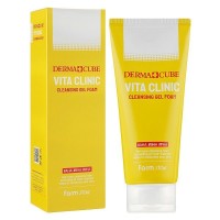 Витаминная пенка для умывания Farm Stay Dermacube Vita Clinic Cleansing Gel Foam 180мл: Цвет: https://www.kosmetichca.ru/product/vitaminnaya-penka-dlya-umyvaniya-farm-stay-dermacube-vita-clinic-cleansing-gel-foam-180ml/
Farm Stay Dermacube Vita Clinic Cleansing Gel Foam – это очищающая пена гелевого типа, которая помогает добавить жизненные силы и энергию коже, смешивая витаминный комплекс, мягко очищает остатки макияжа и лишнюю грязь, а увлажняющие компоненты сохраняют вашу кожу чистой даже после мытья лица. Начните процедуру по уходу за кожей с очищения усталой кожи от мелкой пыли и ежедневного макияжа. Помогает скрасить кожу комплексом витаминов. Насыщенные и густые пузырьки будут эффективно очищать, чтобы сохранить вашу кожу здоровой. Помогает сохранить влажность кожи. Мягко очищает усталую кожу от макияжа и внешнего раздражения в течение дня. Идеально, когда вы хотите яркую кожу. Витамин Е, известный как ведущий антиоксидант, витамин С с отбеливающим эффектом, а также витамины В3 и В5 помогут оживить и успокоить раздражение вашей кожи ИНГРЕДИЕНТЫ Purified Water, Sodium Laureth Sulfate, Glycerin, Cocamidopropyl Betaine, Acrylate Copolymer, Qualla Bark Extract, Vitamin Tree Fruit Extract, Caprylyl Glycol, Coco-Glucoside, Sodium Chloride, Potassium Hydroxide, Ethylhexyl Glycerin, Polyglyceryl-10 Laurate, Sodium Cocoilicethionate, 1,2-Hexanediol, Citric Acid, Sodium Citrate, Tocopherol, Lactobionic Acid, Salicylac Acid, Ethilascovilletel, Methylpropanediol, Hydrogenated Lecithin, Polyglyceryl-10 Stearate, Panthenol, Sodium Ascorphosphate, Tocopheryl Acetate, Glyceryl Arachidonate, Glyceryllinolate, Biotin, Retinyl Palmitate, Disodium GI, Phenoxyethanol, Sodium Benzoate, Limonene, Fragrance. СПОСОБ ПРИМЕНЕНИЯ Нанесите необходимое количество на влажную кожу и массирующими движениями распределите на все лицо. После смойте теплой водой.