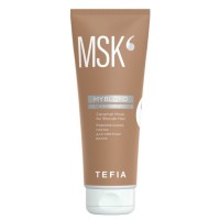 TEFIA Myblond Карамельная маска для светлых волос / Caramel Mask for Blonde Hair, 250 мл: Цвет: https://kristaller.pro/catalog/product/tefia_myblond_karamelnaya_maska_dlya_svetlykh_volos_caramel_mask_for_blonde_hair_250_ml/
Штрих-код: 4630056062880
Артикул: 21639
Бренд: TEFIA
Бренд-код: MBMSK62880
Срок годности (мес.): 24
Страна бренда: Италия
Страна изготовитель: Россия
Объем: 250 мл
Кол-во в упаковке: 1 шт.
Температурный режим: Хранение и транспортировка при температуре не ниже 0 °C
Наличие: В наличии
Тонирующая маска придает светлым волосам нежно-карамельный оттенок. Экстракт сахарного тростника интенсивно увлажняет волосы, пантенол и протеин шелка в комбинации с витамином Е оказывают питательное и восстанавливающее воздействие, придают волосам гладкость и эластичность. УФ-фильтр защищает от негативного воздействия солнечного излучения. Содержит прямые красящие пигменты. Способ применения: Нанести на подсушенные полотенцем влажные волосы, оставить на 5-15 мин., затем тщательно смыть. Наилучший результат достигается при совместном использовании с шампунем Tefia Myblond Caramel Shampoo. Состав: Aqua (water), cetearyl alcohol, myristyl alcohol, behentrimonium chloride, oryza sativa (rice) bran wax, behenamidopropyl dimethylamine, bis(c13-15 alkoxy) pg-amodimethicone, phenyl trimethicone, amodimethicone, cetrimonium chloride, trideceth-12, lactic acid, hydrolyzed silk, tocopheryl acetate, benzophenone-4, citrus limon (lemon) peel extract, saccharum officinarum (sugar cane) extract, malic acid, citric acid, panthenol, basic brown 17, basic red 76, basic blue 99, phenoxyethanol, methylparaben, ethylparaben, propylparaben, parfum (fragrance), linalool,benzyl salicylate.