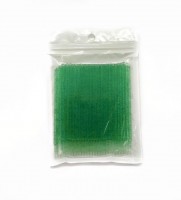 Микробраши для ресниц в пакете 100шт зеленые с блестками: Цвет: https://www.kosmetichca.ru/product/mikrobrashi-dlya-resnits-v-pakete-100sht-zelenye-s-blestkami/
Микробраши для ресниц и бровей используются на различных косметических процедурах. Сделают работу мастера точной, комфортной и быстрой. Микробраши - щеточки со специальным наконечником, для точечного нанесения препаратов при ламинировании, реконструкции, биозавивке и наращивании ресниц. Мягкий наконечник щеточки препятствует повреждению ресниц и кожи век. Тонкие короткие ворсинки позволяют захватить, обработать по всей длине конкретную ресничку, не затрагивая другие рядом. Ворсистая головка не линяет, не вызывает аллергии и раздражения, ворсинки удерживают жидкие средства, не впитывая их. Длинный пластиковый стержень удобно лежит в руке. Диаметр головки 2 мм, что идеально подойдет для коррекции, окрашивания или завивки. Герметичная упаковка не даст щёточкам рассыпаться, сломаться и испачкаться. Микробраши для бровей и ресниц можно использовать и в домашних условиях для бережного окрашивания бровей, а также пригодятся для ухаживающих процедур.