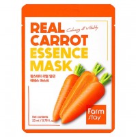 Тканевая маска с экстрактом моркови FarmStay Real Carrot Essence Mask: Цвет: https://www.kosmetichca.ru/product/tkanevaya-maska-s-ekstraktom-morkovi-farmstay-real-carrot-essence-mask/
Тканевая маска для лица от популярного корейского бренда FarmStay содержит натуральный экстракт моркови, который насыщен бета-каротином. Он помогает насытить кожу микроэлементами, увлажнить, улучшить цвет лица. Эссенция, которой пропитана маска, имеет лёгкую гелевую текстуру, которая после использования достаточно быстро впитывается и не доставляет дискомфорта. Лекало маски комфортное, оно полностью прилегает к коже. Маска идеально подойдёт для ухода за любым типом кожи. В состав сыворотки, которой пропитана маска, входят: гиалуроновая кислота, аллантоин, растительный глицерин, экстракты моркови, гамамелиса, центеллы азиатской, зелёного чая, розы и ромашки. Такой состав помогает улучшить общее состояние кожи, успокоить, увлажнить кожу, уменьшить покраснения и снять раздражения, повысить тонус и упругость. Способ применения: плотно приложите маску к коже лица, разглаживая все заломы. Оставьте на 15-20 минут, снимите.