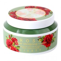 Jigott Крем для лица с экстрактом розы / Rose Flower Energizing Cream, 100 мл: Цвет: https://kristaller.pro/catalog/product/jigott_krem_dlya_litsa_s_ekstraktom_rozy_rose_flower_energizing_cream_100_ml/
Артикул: 18415
Бренд-код: 1624
Срок годности (мес.): 36
Страна бренда: Южная Корея
Страна изготовитель: Южная Корея
Объем: 100 мл
Кол-во в упаковке: 1 шт.
Наличие: В наличии
Бренд: Jigott
Температурный режим: Хранение и транспортировка при температуре не ниже 0 °C
Активные ингредиенты: с цветочными экстрактами
Jigott Rose Flower Energizing Cream Крем для лица с циклопептидами дамасской розы, которые ухаживают за зрелой чувствительной кожей склонной к шелушениям и сосудистыми звёздочкам. Подтягивают овал лица, придают коже гладкость и освежают её цвет. Ниацинамид и аденозин усиливают тонизирующее и выравнивающее действие. Крем с экстрактом дамасской розы придаёт коже жизненную силу и энергию, усиливает увлажняющую способность кожи, блокируя испарение влаги в коже, а также помогает поддерживать упругость и увлажненность кожи, предотвращая ее высыхание. Экстракт розмарина в составе крема способствует снижению отёчности и воспалительных процессов, а также укрепляет капилляры лица. Центелла азитская и экстракт гамамелиса нормализуют водно-солевой обмен в клетках кожи и дарят ощущение свежести. Способ применения Нанесите небольшое количество крема на предварительно очищенную кожу лица, слегка помассируйте, дайте впитаться. Состав Water, Glycerin, Caprylic/Capric Triglyceride, Cetearyl Alcohol, Stearic Acid, Butylene Glycol, Propanediol, Propylene Glycol, Glyceryl Stearate, Glyceryl Stearate &amp; PEG-100 Stearate, Carbomer, Adenosine, Disodium EDTA, Niacinamide, Hydroxyethylcellulose, Betaine, Allantoin, Phenoxyethanol, Sodium Hyaluronate, Polysorbate 60, Sorbitan Stearate, BeesWax, Dimethicone, Triethanolamine, 1,2-Hexanediol, Rosa Centifolia Flower Extract, Rose Extract(1000ppm), Rosmarinus Officinalis (Rosemary) Flower/Leaf/Stem Extract, Hamamelis Virginiana (Witch Hazel) Extract, Centella Asiatica Extract, Chamomilla Recutita (Matricaria) Extract, Hippophae Rhamnoides Extract, Fragrance.
