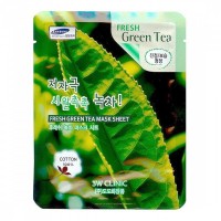 3W Clinic Тканевая маска для лица с экстрактом зелёного чая, 23 мл: Цвет: https://kristaller.pro/catalog/product/3w_clinic_tkanevaya_maska_dlya_litsa_s_ekstraktom_zelyenogo_chaya_23_ml/
Бренд: 3W Clinic
Бренд-код: 2114
Срок годности (мес.): 36
Страна бренда: Южная Корея
Страна изготовитель: Южная Корея
Объем: 23 мл
Кол-во в упаковке: 1 шт.
Штрих-код: 8809317282114
3W Clinic Fresh Green Tea Mask Sheet Зеленый чай оказывает противовоспалительное действие, уничтожает микробы и бактерии на поверхности кожи, предотвращает их размножение и появление новых воспалений, очищает и сужает поры, снимает отечность тканей, улучшает снабжение клеток кислородом, увлажняет кожу. Способ применения Нанесите тканевую маску на очищенную кожу лица и оставьте на 20-30 минут, затем снимите, и дайте впитаться остаткам эссенции. Только для наружного применения. Хранить в недоступном для детей месте. В случае появления раздражения, немедленно прекратить использование. Хранить при температуре от +5*С до +25*С.