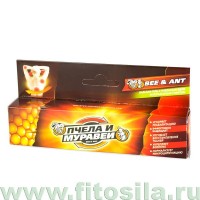 Пчела и муравей BEE AND ANT® бальзам-гель болеутоляющий, 44 г: Цвет: https://fitosila.ru/product/pcela-i-muravej-bee-and-antr-balzam-gel-boleutolausij-44-g
Бальзам-гель с пчелиным ядом и муравьиным спиртом "
Пчела и Муравей
".
Ускоряет реабилитацию
Эффективно защищает
Улучшает восстановление тканей
Укрепляет волокна
Нормализует микроциркуляцию