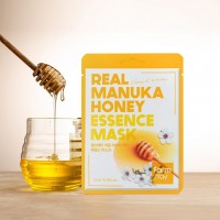 Тканевая маска для лица с экстрактом меда FarmStay Real Manuka Honey Essence Mask: Цвет: https://www.kosmetichca.ru/product/tkanevaya-maska-dlya-litsa-s-ekstraktom-meda-farmstay-real-manuka-honey-essence-mask-/
FARM STAY REAL MANUKA HONEY ESSENCE MASK. Побалуйте вашу кожу, подарите ей заботу с маской на основе настоящего меда Манука. Глубоко увлажняет, интенсивно питает, обеспечит коже сияние, молодость и улучшит внешний вид в целом. Избавит от сухости, смягчит и восстановит после тяжелого дня. Применение: После очищения и тонизирования, наложите маску на лицо, плотно прижав со всех сторон, оставьте на 15-20 мин. Остатки эссенции вбейте похлопывающими движениями до максимального впитывания.