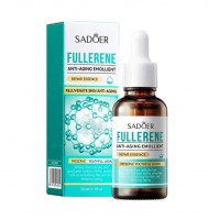 Восстанавливающая антивозрастная сыворотка для лица с фуллероном SADOER Fullerene Anti-Aging Emollient 30ml: Цвет: https://www.kosmetichca.ru/product/vosstanavlivayushchaya-antivozrastnaya-syvorotka-dlya-litsa-s-fulleronom-sadoer-fullerene-anti-aging-emollient-30ml/
SADOER Восстанавливающая антивозрастная сыворотка для лица с фуллероном, 30 мл Фуллерены являются самыми мощными антиоксидантами среди ныне известных, причем механизм их действия принципиально иной, чем у всех остальных антиоксидантов. Они действуют даже в микродозах, сохраняя эффективность в течение длительного времени. Благодаря фуллеренам, сыворотка обладает мощным омолаживающим и антиоксидантным действием, тормозит процессы старения, разглаживая морщины. Выравнивает цвет лица, придает коже придает мгновенное сияние и наполняет энергией. Применение: нанесите небольшое количество сыворотки на предварительно очищенную кожу. Продукт очень экономичен в использовании, достаточно всего несколько капель, которые распределяются по лицу нежными массажными движениями до полного впитывания сыворотки. Ключевые слова косметика, набор косметики, сыворотка для лица, корейская косметика, умывалка для лица, уход за лицом ,от прыщей, сыворотка, ретинол,увлажняющий крем для лица, ретинол для лица Состав вода, пропилен гликоль, бетаин, ниацинамид, аллантоин, метилпарабен, аскорбиновая кислота, касторовое масло. Способ применения нанесите небольшое количество сыворотки на предварительно очищенную кожу. Продукт очень экономичен в использовании, достаточно всего несколько капель, которые распределяются по лицу нежными массажными движениями до полного впитывания сыворотки.