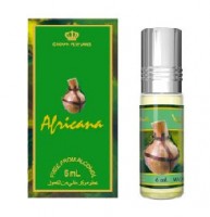 Al-Rehab Concentrated Perfume AFRICANA (Масляные арабские духи АФРИКАНА (унисекс) Аль-Рехаб), 6 мл.: У нас Вы можете купить Al-Rehab Concentrated Perfume AFRICANA (Масляные арабские духи АФРИКАНА (унисекс) Аль-Рехаб), 6 мл. по низкой цене, с доставкой по всей России. Артикул: 6291110008527 Наличие: Есть в наличии Производитель: Al-Rehab

ОПИСАНИЕ ТОВАРА Арабские масляные духи Africana от Al-Rehab передают атмосферу жаркого и солнечного африканского дня. Аромат духов Африкана Аль-Рехаб - тонкая композиция состоящая из насыщенного, тяжёлого и обволакивающего древесным ароматом сандала и пачули, лёгких ноток цитрусовых, сладковатого мандарина и освежающего лимона, придающего пряную свежесть кардамона и розового перца. В противовес древесной тяжести в этой ароматической симфонии выступает легкий цветочный аромат ириса. Аромат этих масляных духов подойдёт для торжественных моментов. Это аромат, который могут использовать как мужчины, так и женщины. Как правильно применять масляные духи: Масляные духи, в отличии от нам привычных спреев, требуют иного применения. Существует несколько секретов как пользоваться правильно арабскими духами на масляной основе, чтобы аромат раскрылся, на вашем теле, во всей своей красе. - Духи следует наносить только на чистую кожу. Любой человек имеет свой неповторимый запах, но помимо этого наша кожа может впитывать и посторонние запахи. Для того чтобы аромат духов не искажался, их следует применять только на чистой коже, лучше после душа или принятия ванны.  - Использовать парфюмерные масла на специальные участки тела. Духи наносятся на области где прощупывается пульс (области пульсации), это самые тёплые места на теле: запястья, сгибы локтей, область затылка и, конечно, ямочка между ключиц. Если Вы носите короткие юбки, духи можно нанести в область под коленками. Если нанести духи на влажные волосы, эффект будет очень стойким и аромат будет окутывать Вас очень долгое время.  - Не следует злоупотреблять количеством духов. Чтобы окружить себя прекрасным ароматом и создать себе образ и настроение на весь день, достаточно всего одной капли масляных духов, в этом особенность и преимущество арабских масляных духов. Так как они состоят из высококонцентрированных масел и имеют насыщенный аромат. В состоянии покоя аромат притухает, но стоит начать двигаться и масляные духи начинают раскрываться и благоухать с новой силой.  - Применять аппликатор для нанесения духов. Флакончики с арабскими масляными духами, как правило, имеют специальный роликовый аппликатор, который делает процесс применения духов весьма простым и удобным, позволит экономно расходовать Ваши любимые ароматы. Духи не прольются в сумочке и не вытекут, если даже Вы, нечаянно, уроните флакончик.  - Нанесение аромата в несколько слоёв. Каплю масляных духов можно добавить в шампунь, гель для душа, лосьон для тела или крем для рук, главное чтобы это средство не обладало собственным сильным запахом. Как НЕ правильно наносить масляные духи :  - Не нужно тереть место нанесения духов. Существует мнение, что после нанесения духов в область запястий, их нужно потереть друг об друга. Так поступать не нужно, во время трения разрушаются молекулы и рушится вся композиция аромата, в итоге, аромат духом становится менее стойким, и его время резко уменьшается.  - Духи следует наносить ТОЛЬКО на чистую кожу. Различные запахи, такие как запах от пота, запах от косметических средств и так далее, искажают композицию ароматического масла. Поэтому не нужно наносить духи в область подмышечных впадин, так как там находится большое количество потовых желез, а так же в область за ушами, из-за большого количества находящихся там сальных желез. Лучше применять духи после принятия водных процедур.  - Не нужно использовать одновременно несколько разных ароматических масел. Каждый аромат - это уже неповторимый, полноценный ароматический шедевр. Смешивая различные виды парфюма, Вы рискуете получить, в итоге, совсем не то к чему стремились.  - Не стоит наносить духи на одежду. Так как основу этих духов составляет масло, то, в результате, Вы оставите на одежде жирные следы и пятна. При этом Ваши арабские масляные духи на одежде не раскроются. Компактный размер флакончика масляных духов Al Rehab делают их удобными для ношения в сумочке, а роликовый аппликатор позволяет легко наносить арабские духи Аль Рехаб, чтобы прекрасный аромат сопровождал всюду Вас. Духи из натуральных экстрактов и масел. В состав не входит спирт. Производитель: Al-Rehab Размеры: 80х20 мм Размер упаковки: 50х50х80 мм Объём: 6 мл Вес: 50 гр * мы стараемся предоставлять только актуальную информацию о продукции. Но иногда обновления могут появляться с задержкой. Дизайн упаковки может отличаться от представленного на сайте. ** не является лекарственным средством